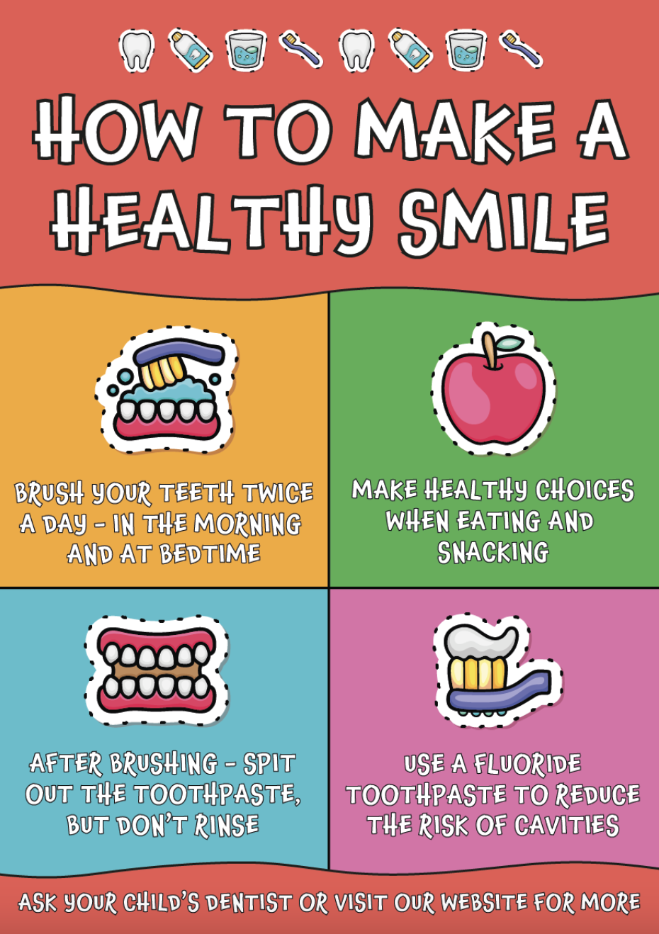 How to make a healthy smile for your child swaffham nofolk